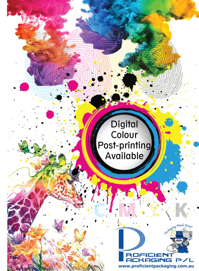 Proficient Packaging digital post printing available